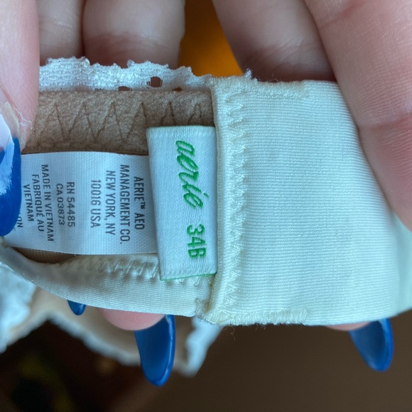 white lace balconette aerie bra - Picture 2 of 3